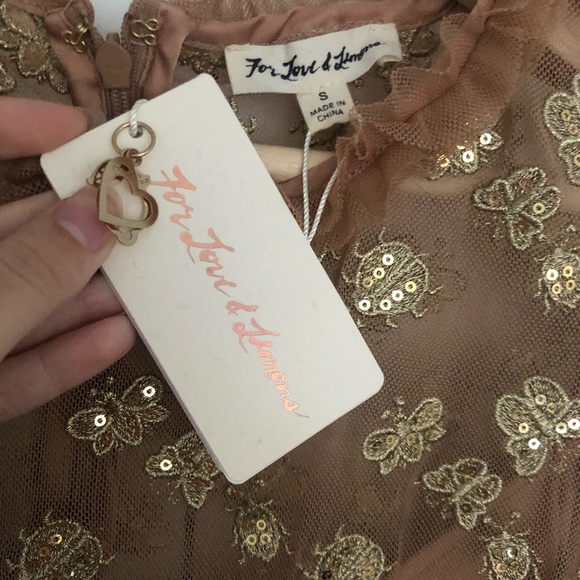 Golden Garden Tulle Dress - Picture 5 of 5